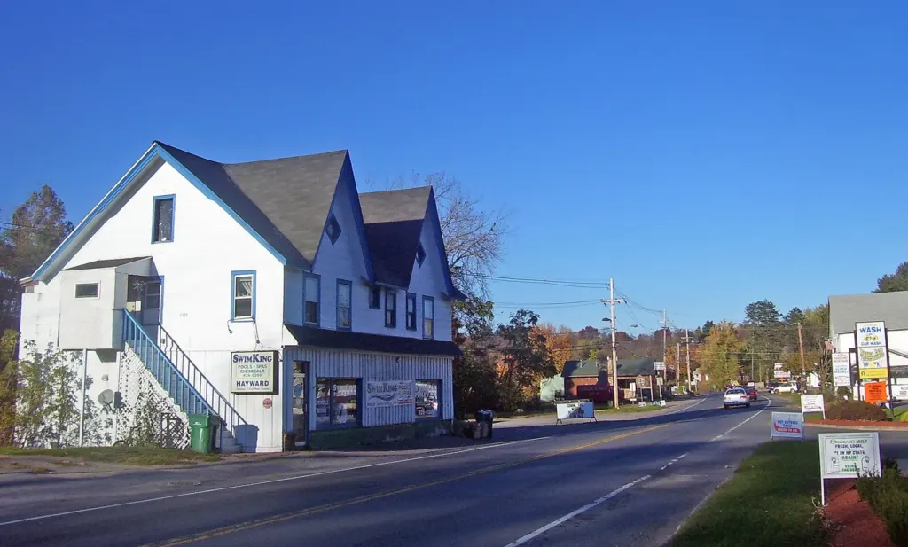 Route 209 running north through the hamlet of Kerhonkson in Ulster County