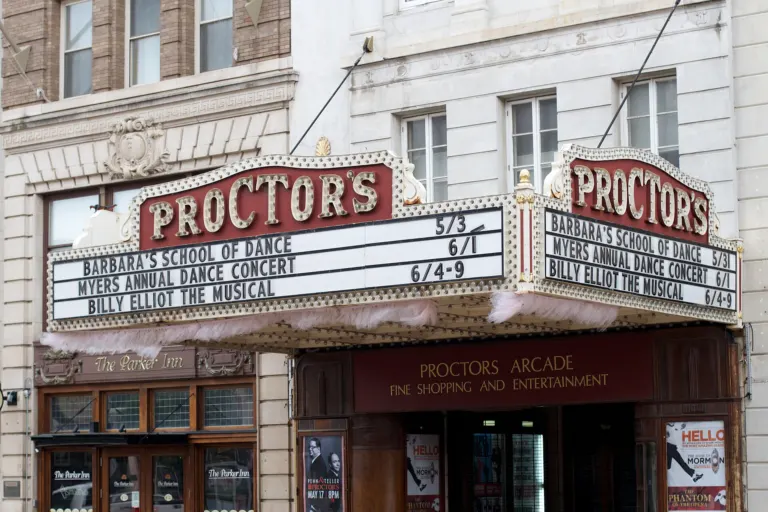 Proctors Theatre on State Street in Schenectady