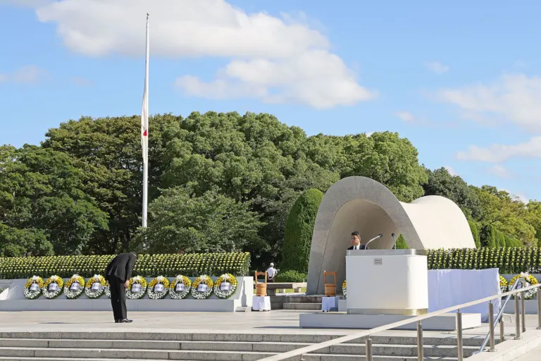 The Hiroshima Peace Memorial Ceremony on Aug. 6, 2023