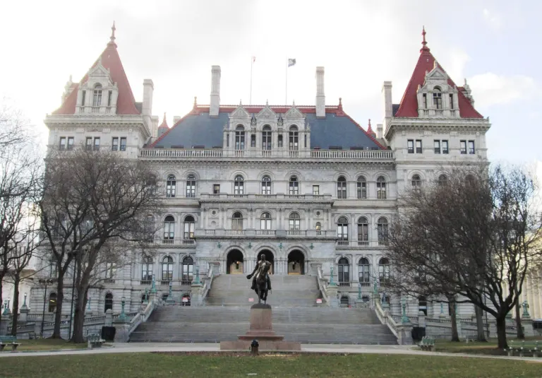 The New York State Capitol in Albany