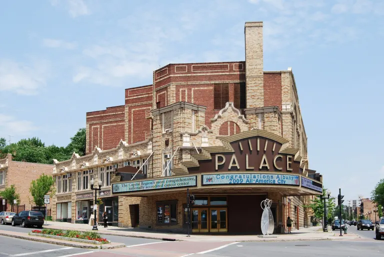 The Palace Theatre on Clinton Avenue in Albany