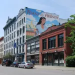River Street in downtown Troy