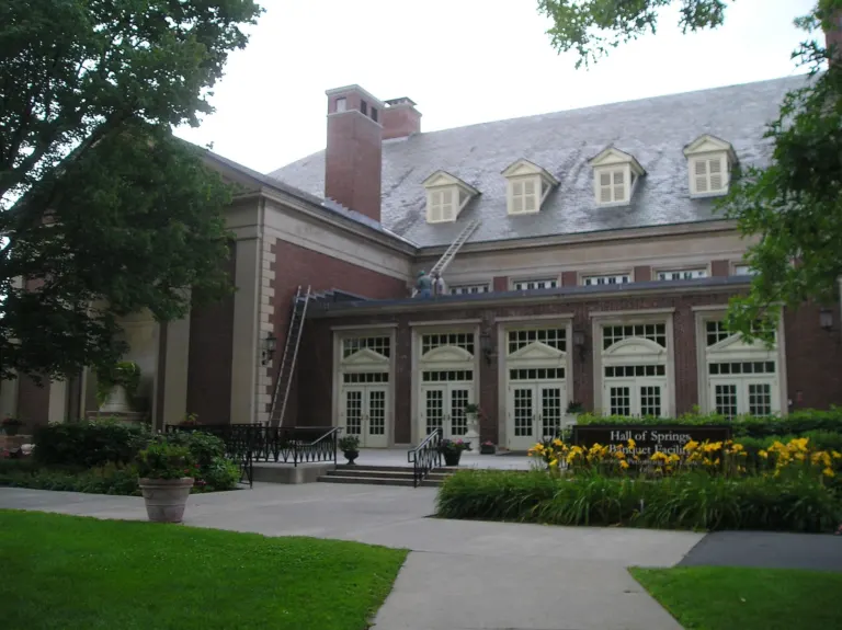 The Hall of Springs in Saratoga Spa State Park