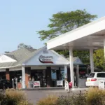 A Stewart's Shops convenience store and gas canopy on Broadway in Menands, New York